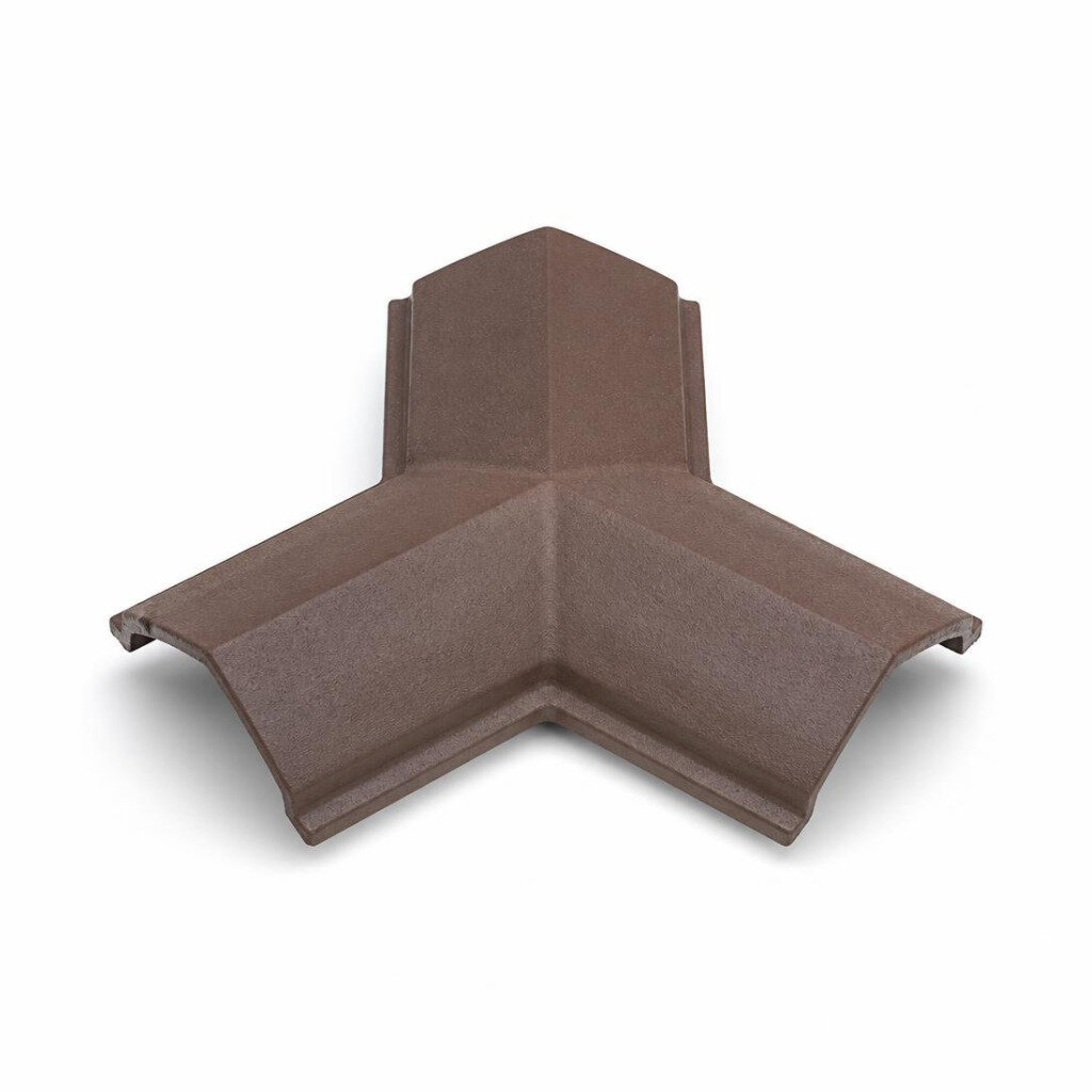 MONIER 3-WAY APEX TILE - TERRA BROWN 204