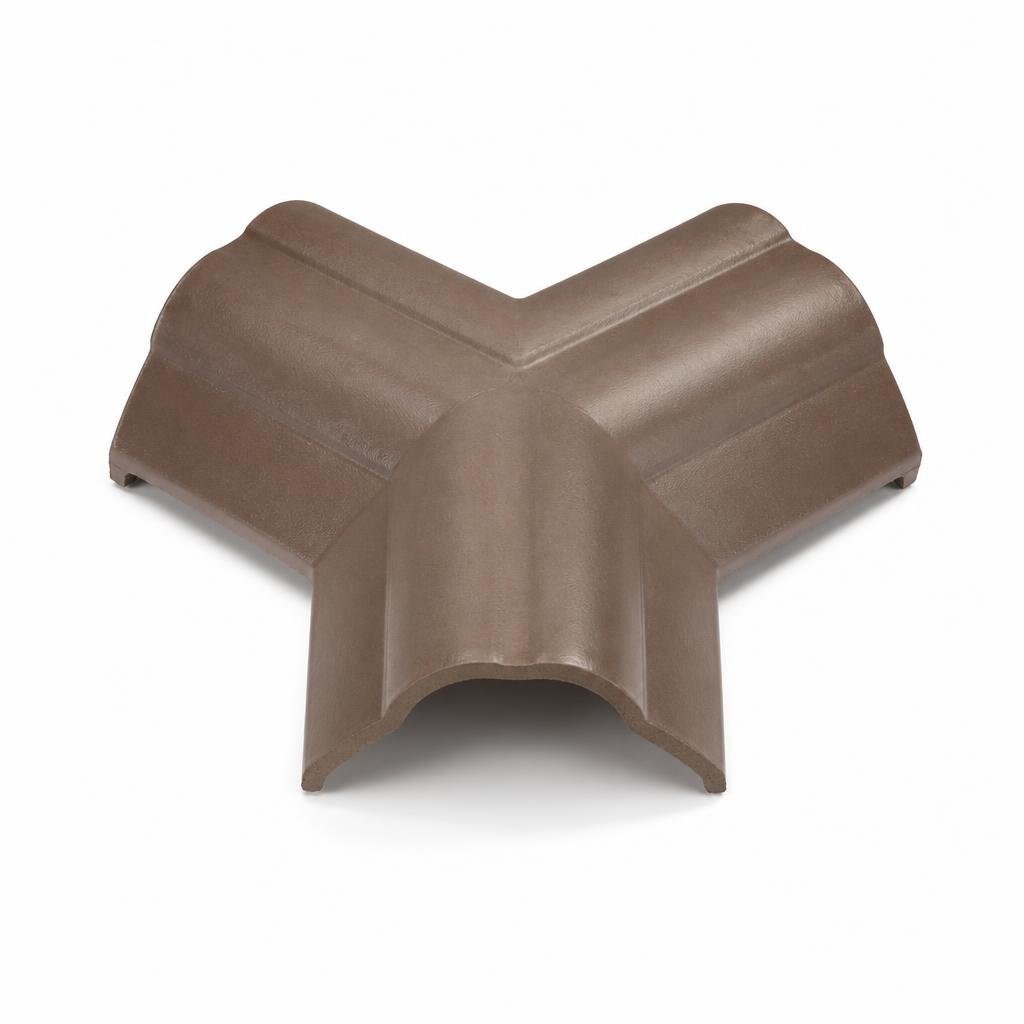 MONIER 3-WAY APEX TILE - MOCHA BROWN