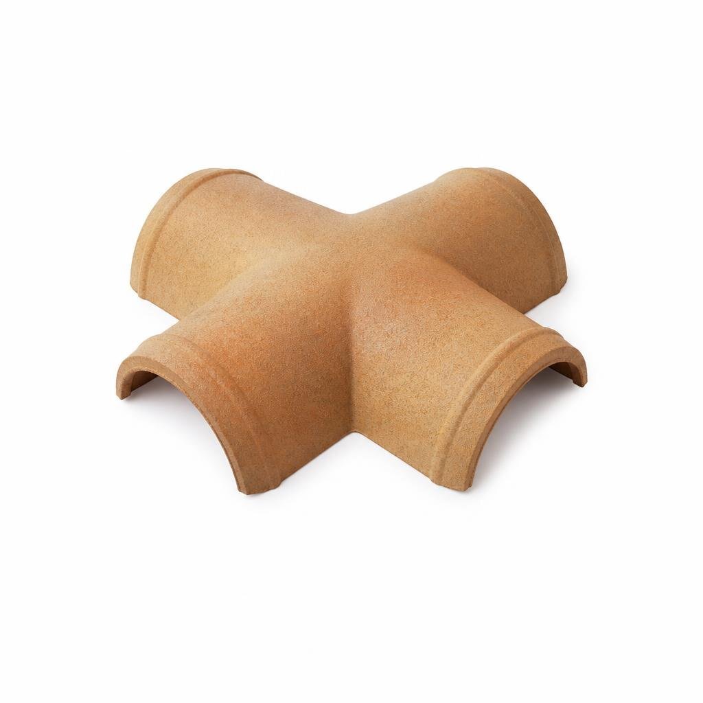 MONIER 4-WAY APEX TILE - RUSSET GOLD 200