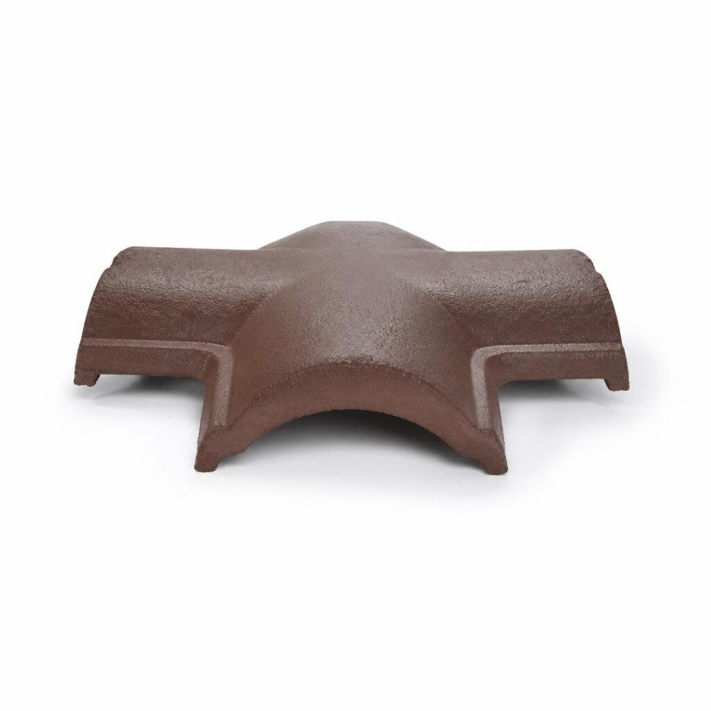 MONIER 4-WAY APEX TILE - MAHOGANY 205