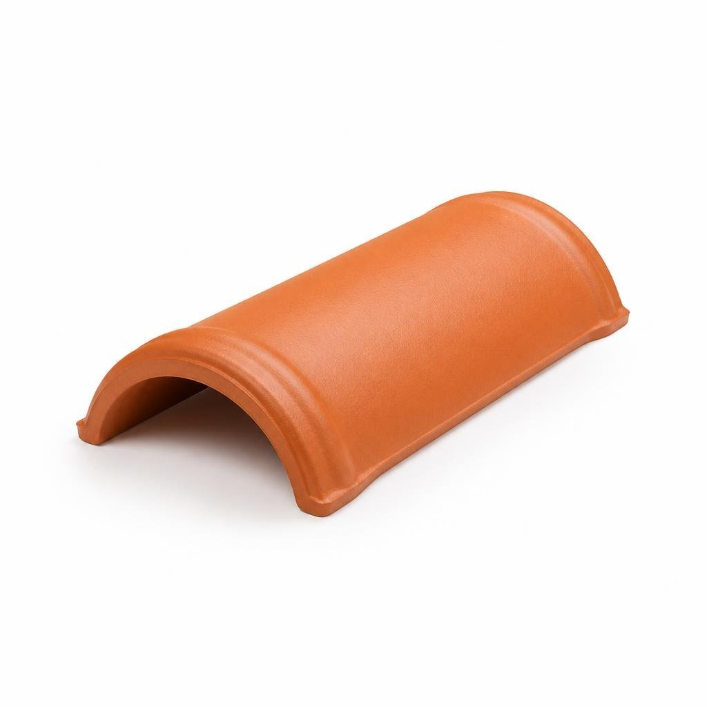 MONIER STD RIDGE TILE - SUNKISS ORANGE 102
