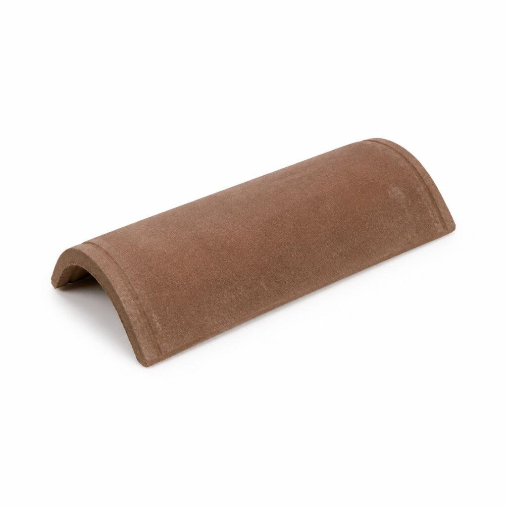 MONIER STD RIDGE TILE - RUSSET BROWN 104
