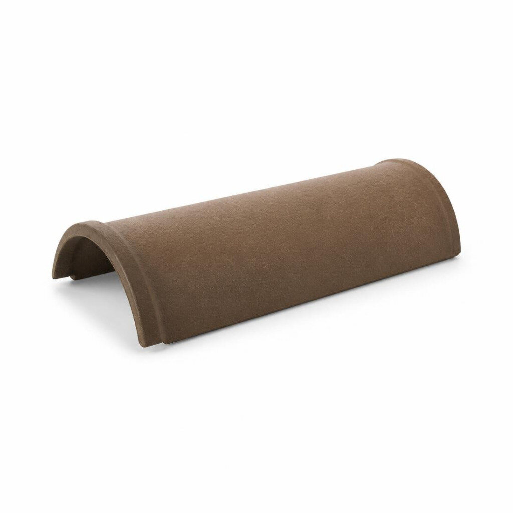 MONIER STD RIDGE TILE - SANDSTONE BROWN 206
