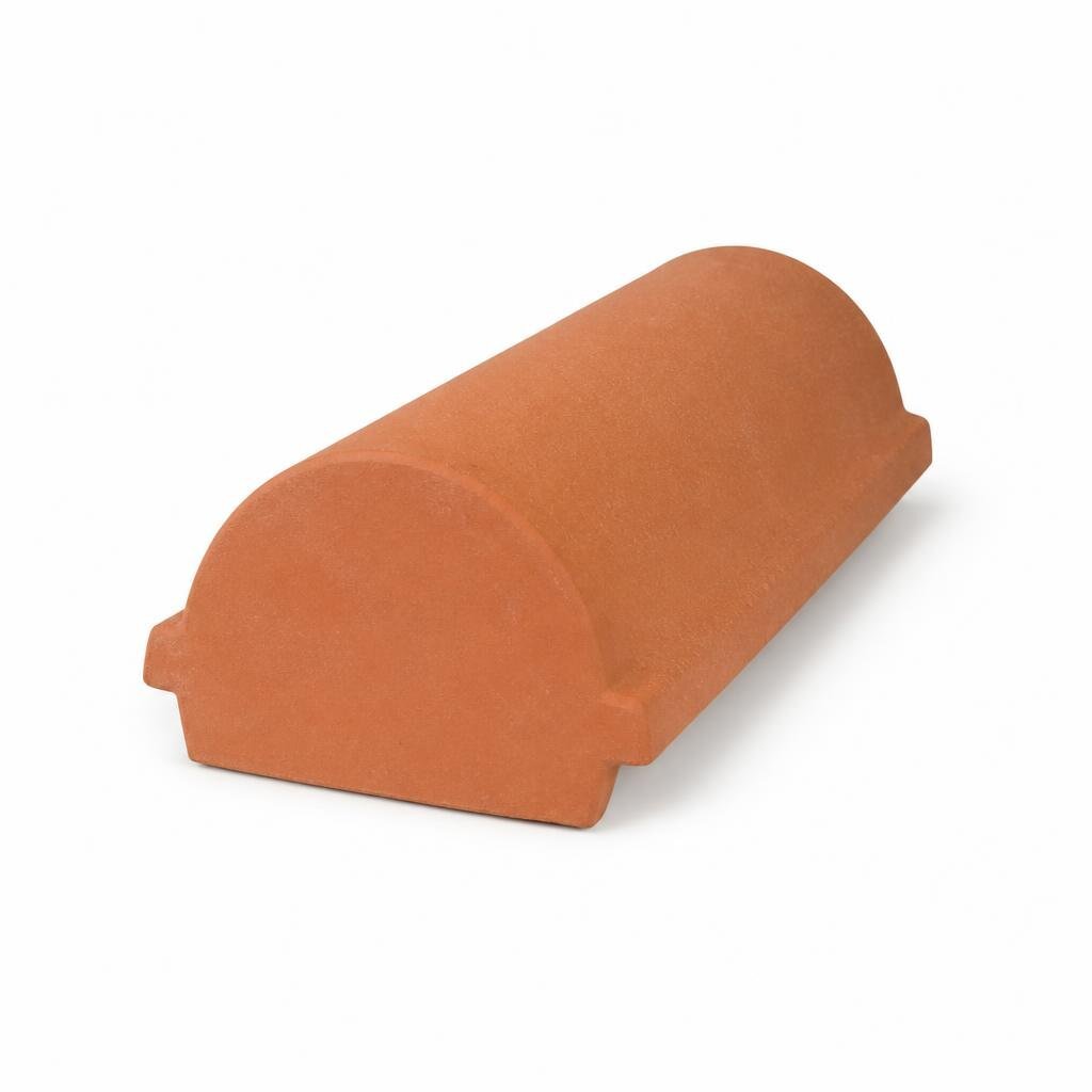 MONIER STD RIDGE TILE END - RUSSET GOLD 200