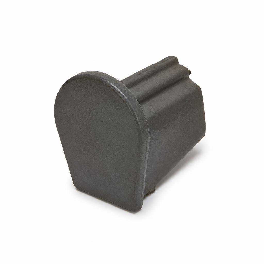 MONIER VERGE END TILE - EBONY 100