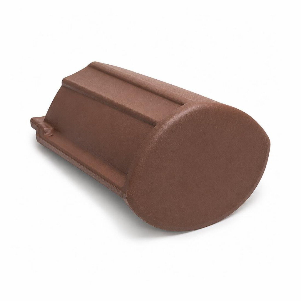 MONIER VERGE END TILE - RUSSET BROWN 104