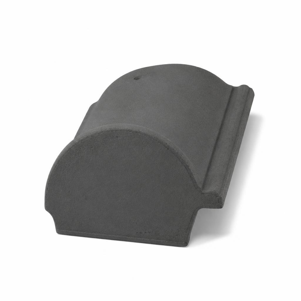 MONIER VERGE END TILE - SHADOW GRAY 201