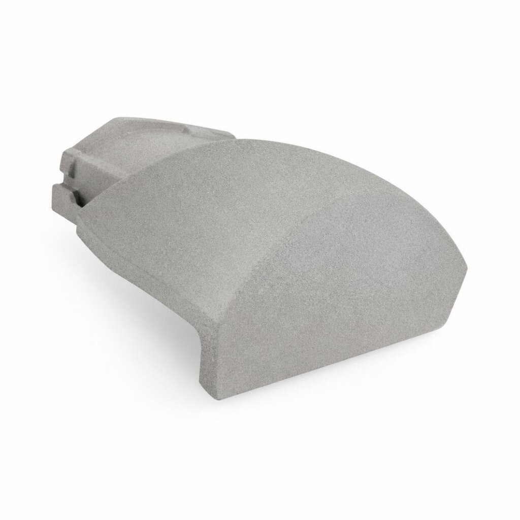 MONIER NORDICA VERGE END TILE - POLAR WINTER