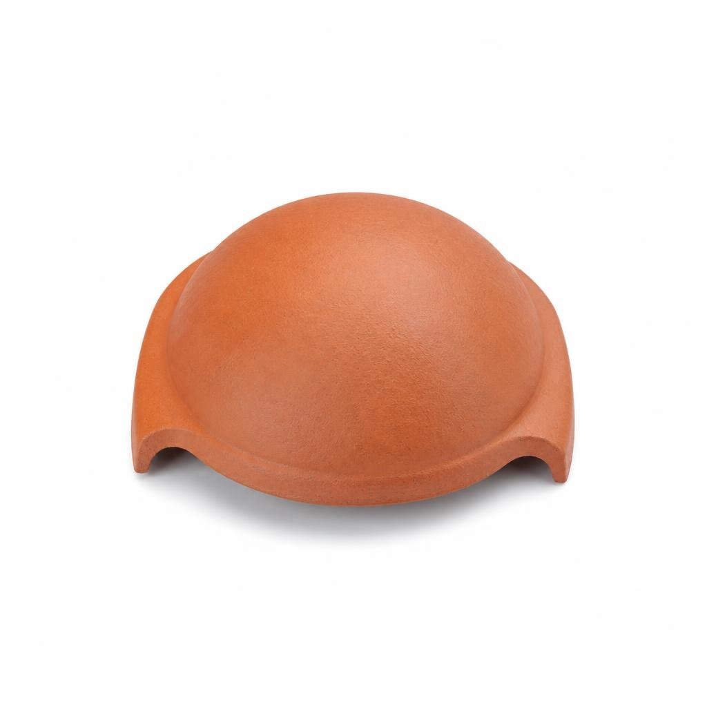 MONIER ROUND RIDGE END - SUNKISS ORANGE