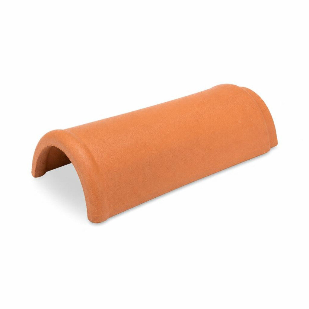 MONIER P.ROUND RIDGE TILE - SUNKISS ORANGE 102