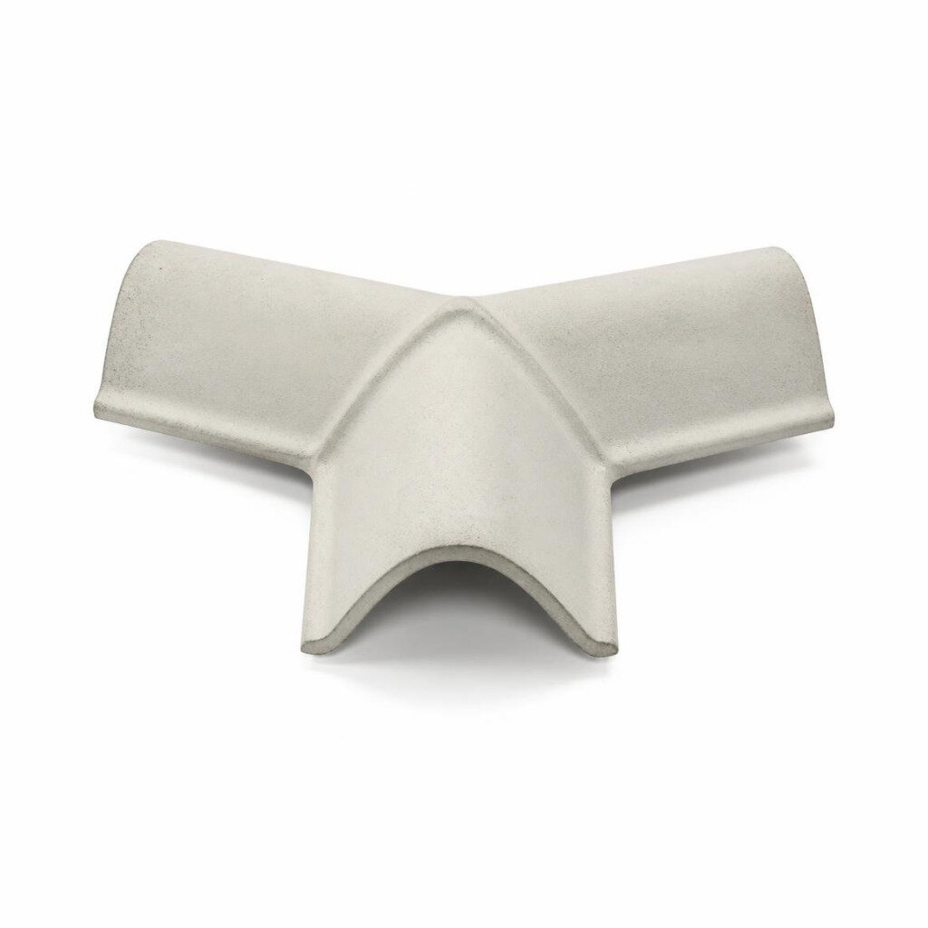 MONIER 2-WAY RIDGE TILE - POLAR WINTER