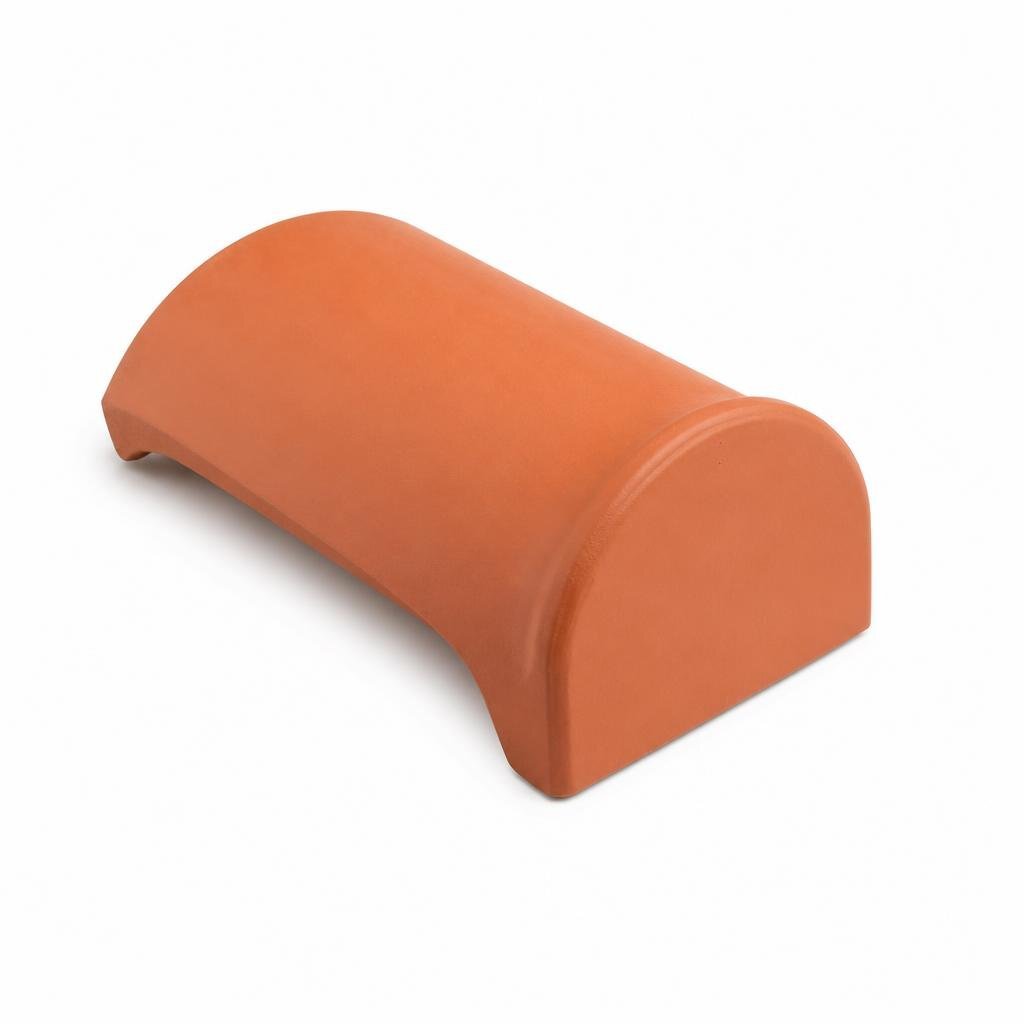 MONIER RIDGE END TILE - SUNKISS ORANGE 102