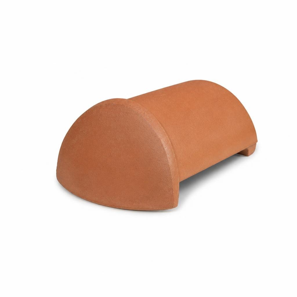 MONIER TOSCANA WARISAN RIDGE END TILES - NATURAL