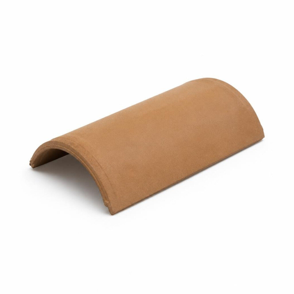 MONIER PRESSED ROUND RIDGE - GOLDEN CLAY