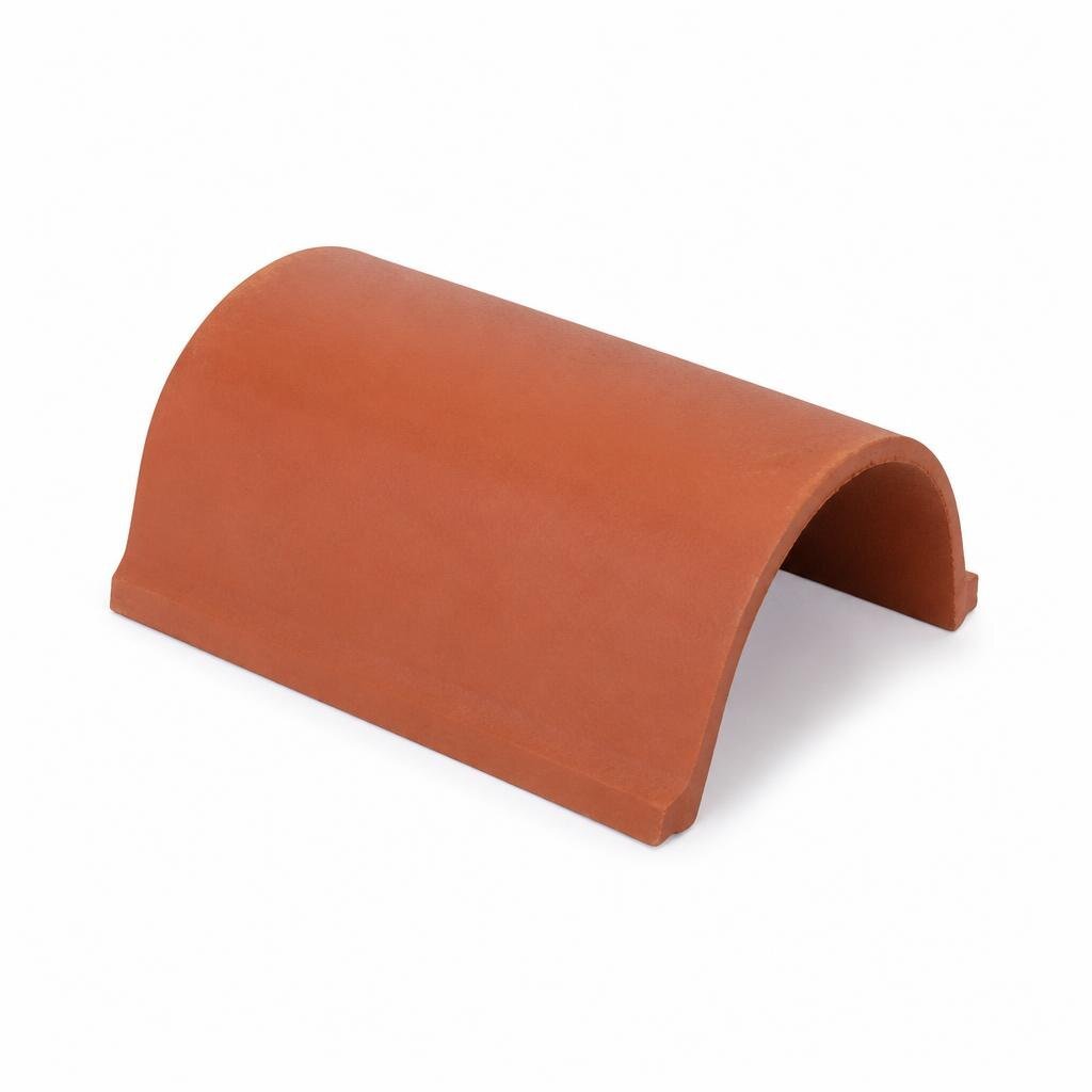 PREMIER STD RIDGE END TILE - CLAY 58