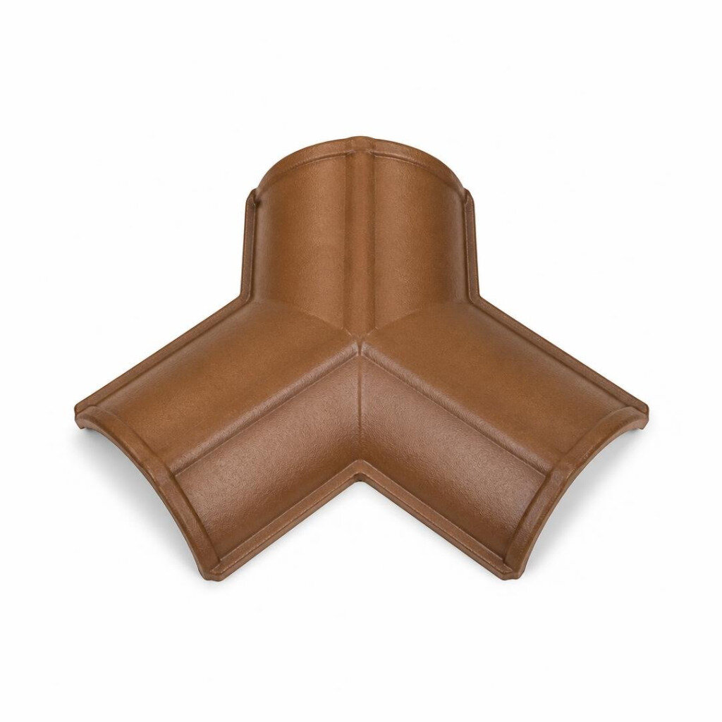 PREMIER 3-WAY APEX TILE - CARAMEL BROWN 308