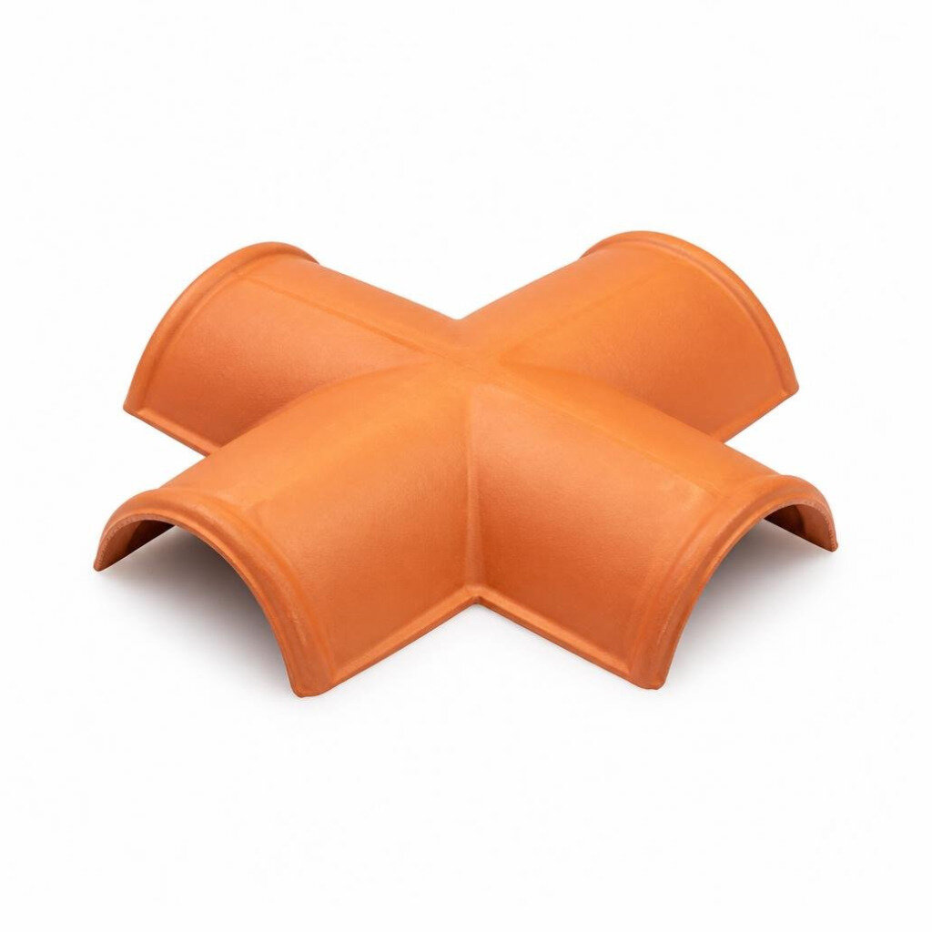 PREMIER 4 WAY APEX TILE - ORANGE 38