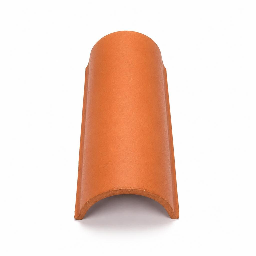 PREMIER ROUND RIDGE TILE - CLAY 58