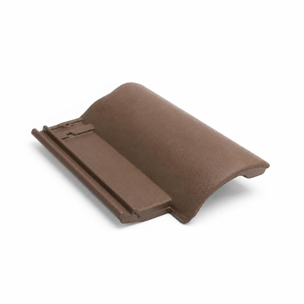 LAMA ROMAN HIP STARTER TILE - BROWN