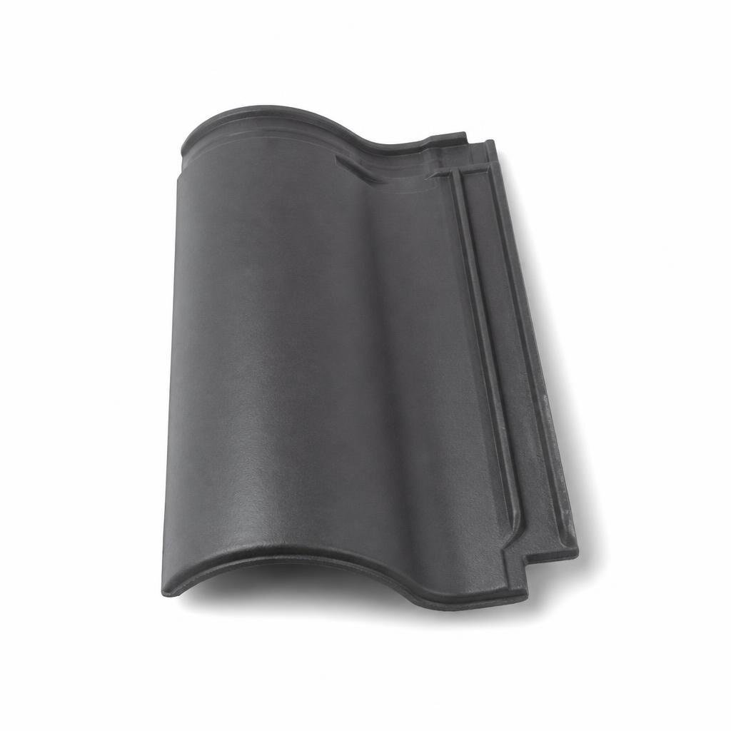 LAMA ROMAN HIP STARTER TILE - CHARCOAL