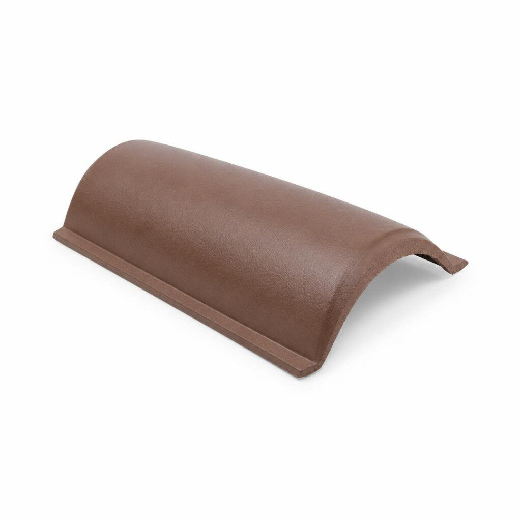 LAMA ROMAN STD RIDGE TILE - BROWN