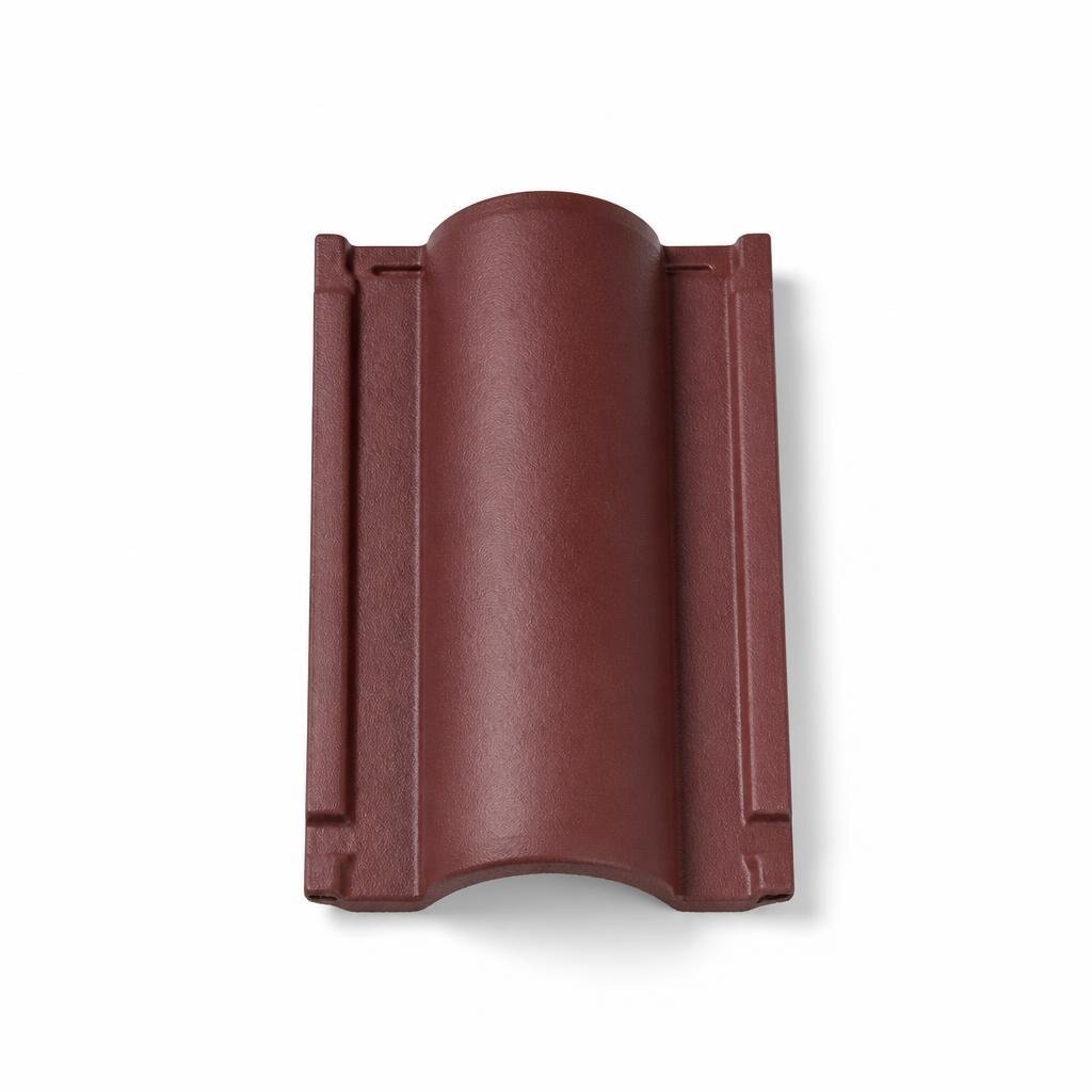 LAMA ROMAN STD RIDGE TILE - MAROON