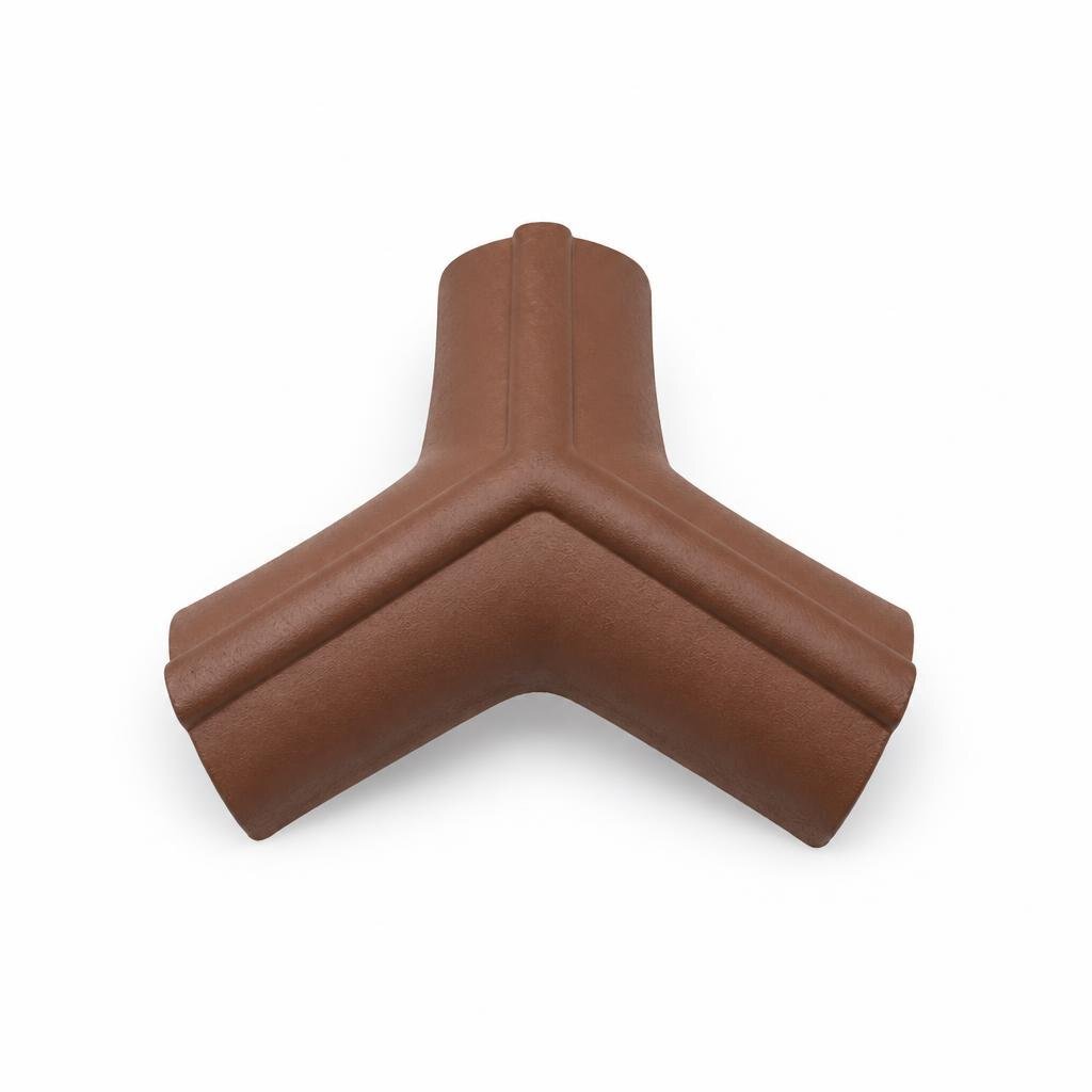 LAMA 3-WAY APEX TILE - RUSSET BROWN 104