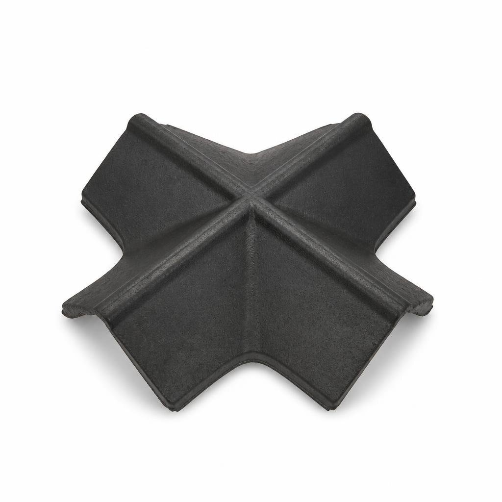 LAMA 4-WAY APEX TILE - EBONY 100