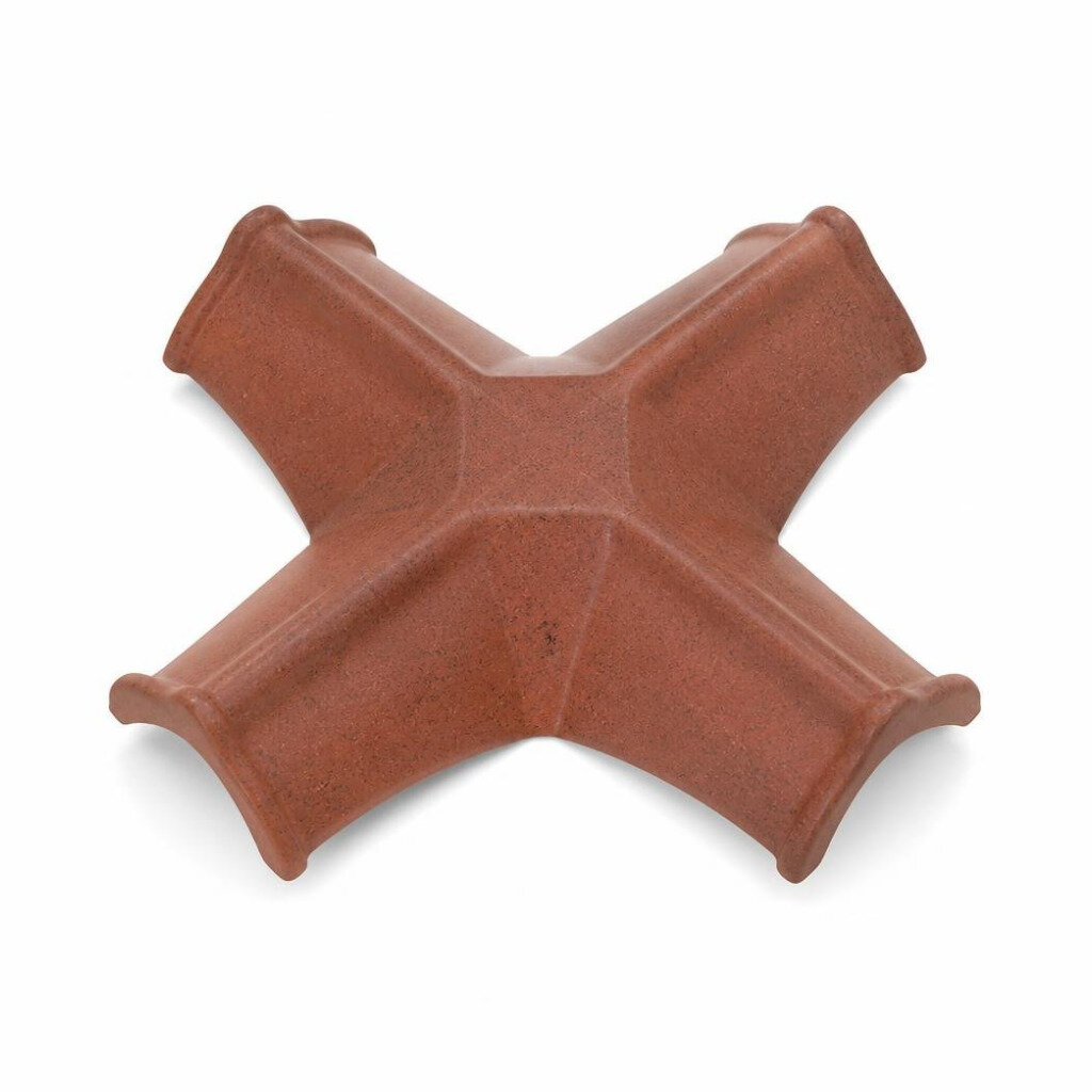 LAMA 4-WAY APEX TILE - RUSSET BROWN 104