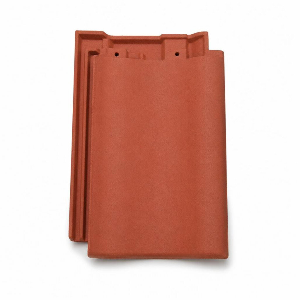 GCI UNGLAZED EAVES STD TILE - NATURE RED