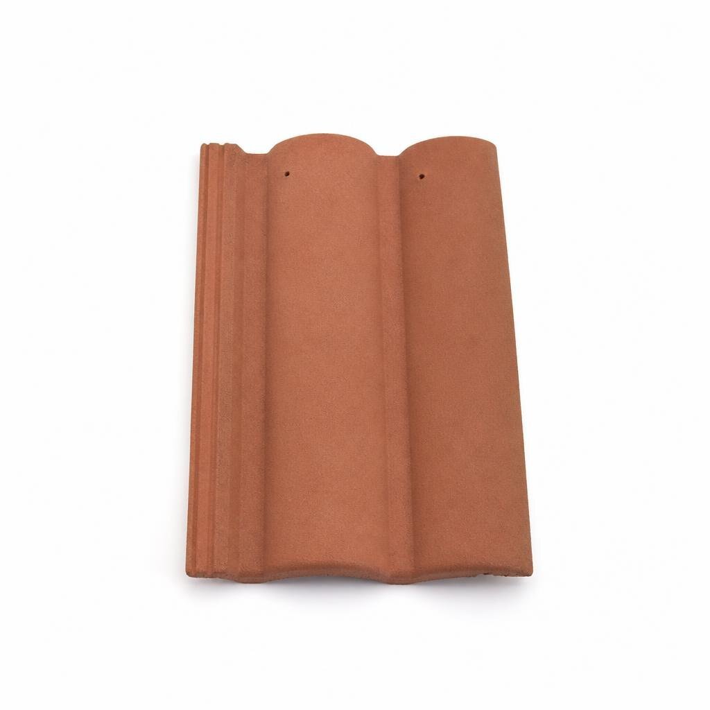 GCI UNGLAZED DOUBLE TILE - NATURE RED