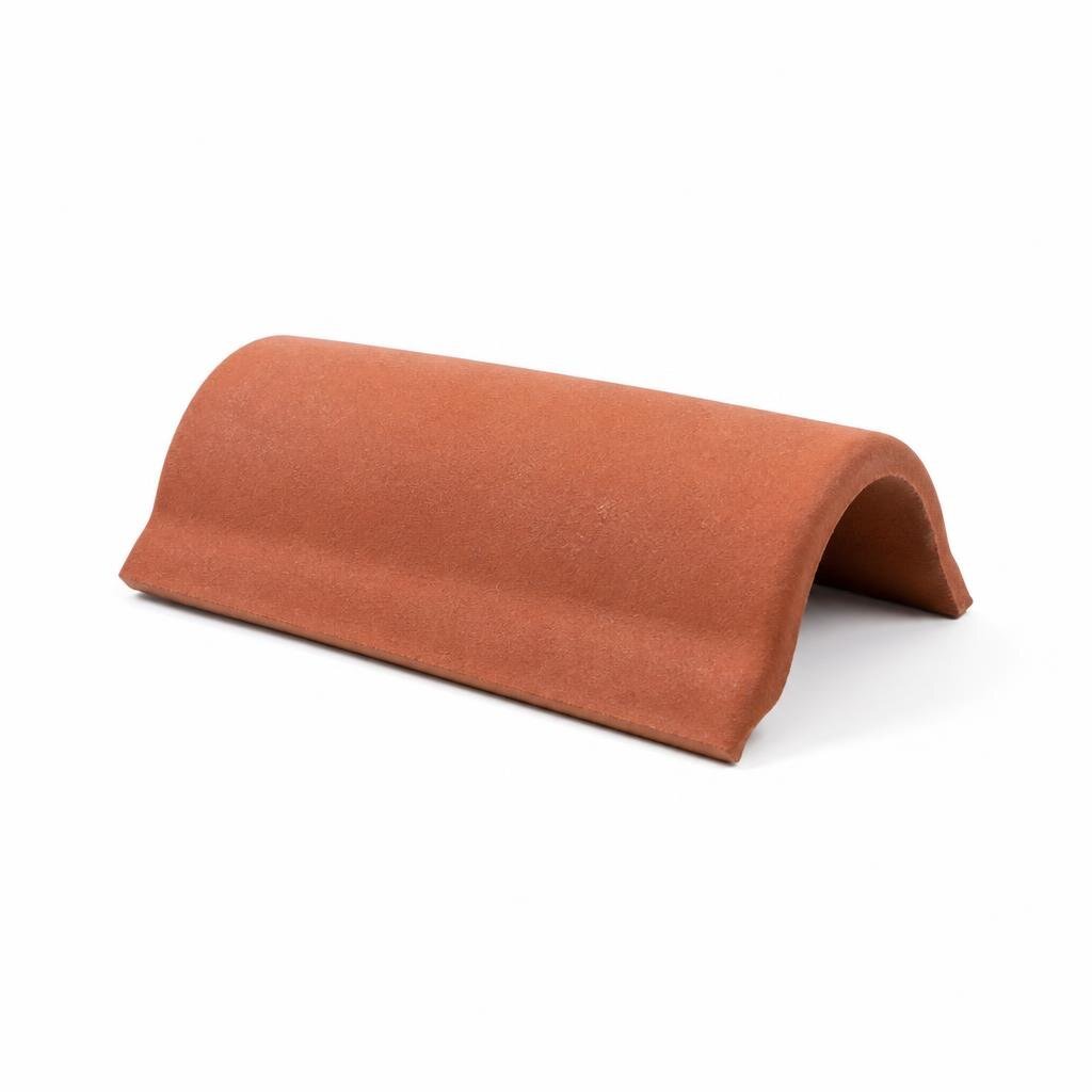 GCI UNGLAZED RIDGE TILE - NATURE RED