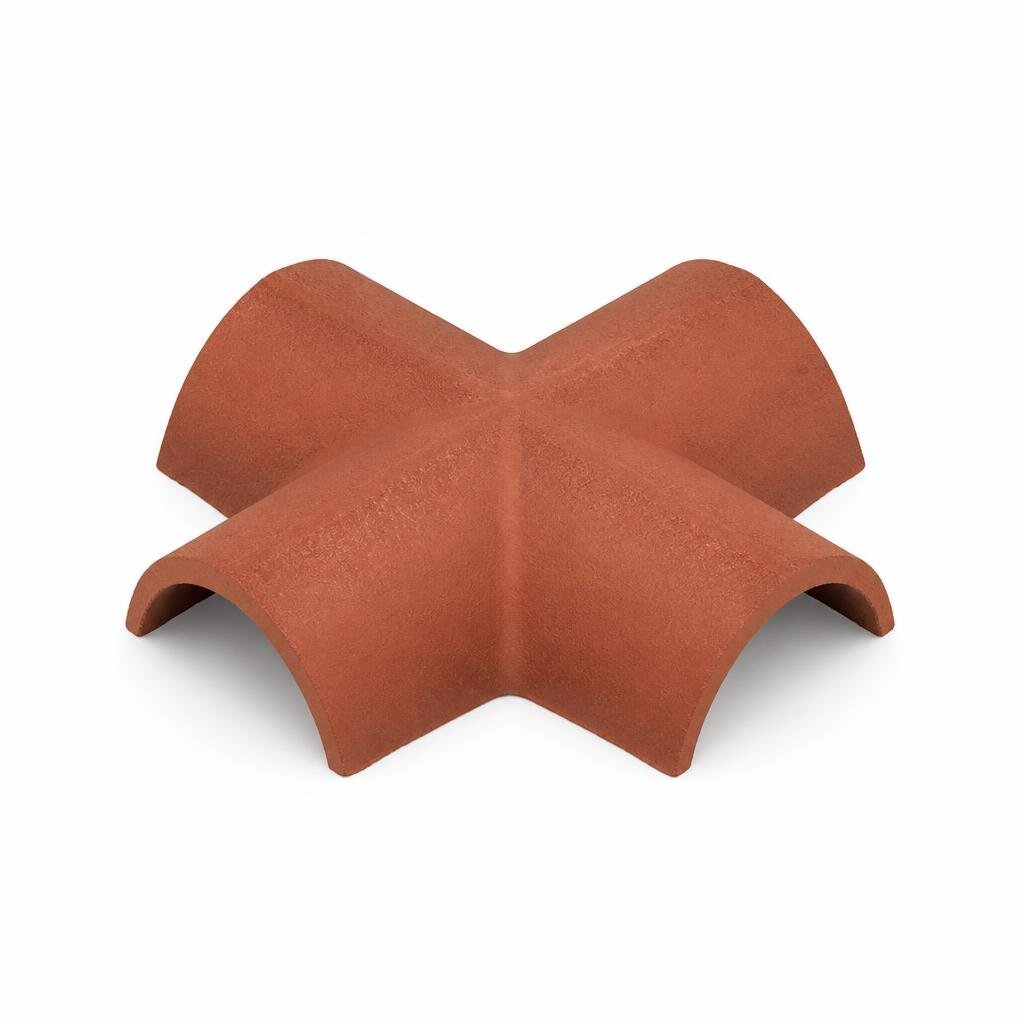 GCI UNGLAZED 4-WAY APEX - NATURE RED