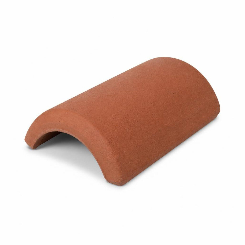 GCI UNGLAZED RIDGE END - NATURE RED