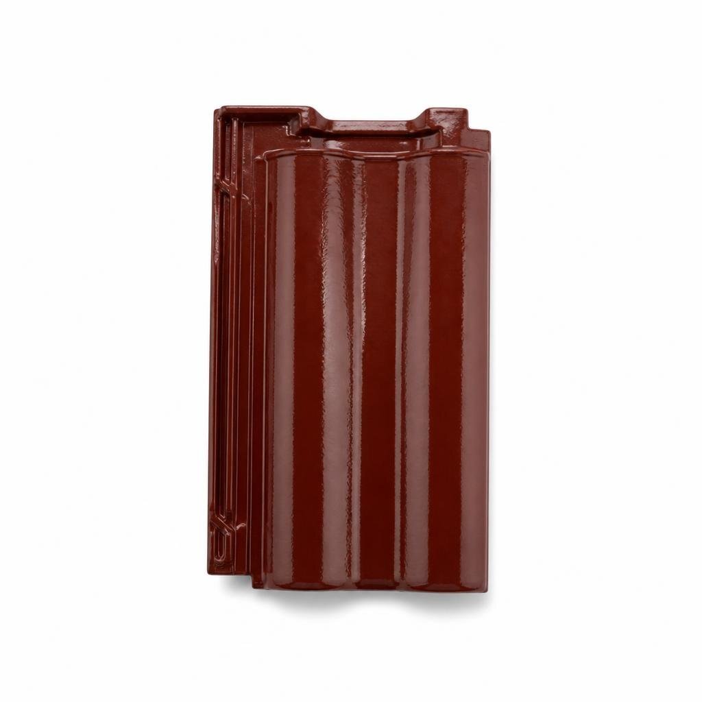 GCI GLAZED CLEAR TILE - MAROON