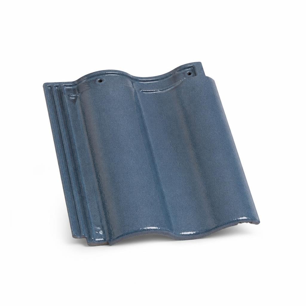 GCI GLAZED EAVES DOUBLE TILE - OCEAN BLUE