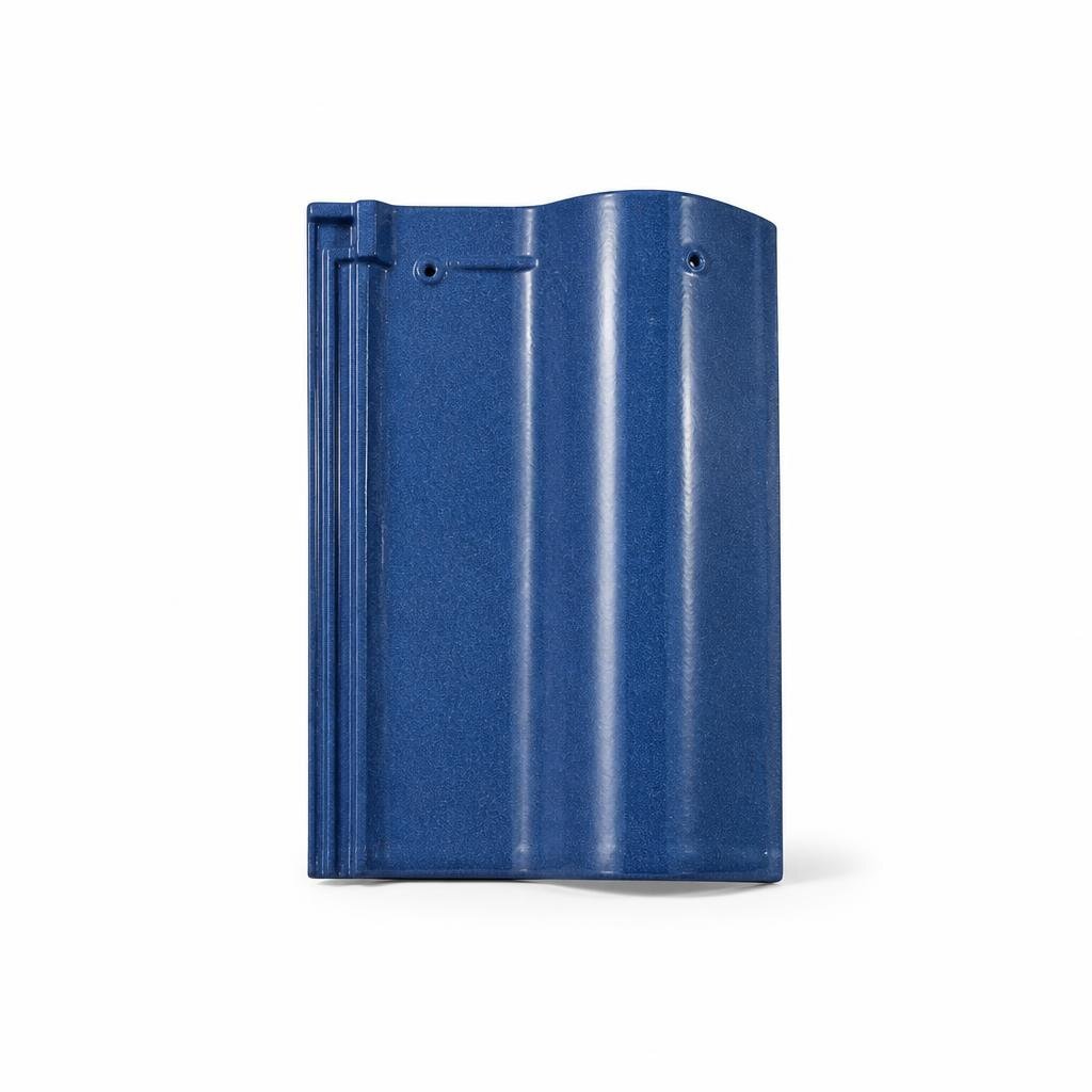 GCI GLAZED EAVES STD TILE - OCEAN BLUE