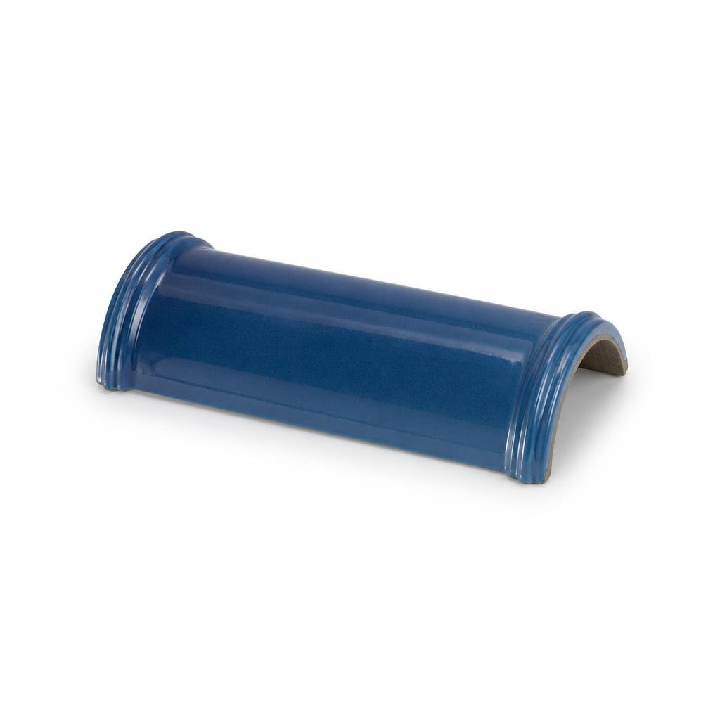 GCI GLAZED RIDGE TILE - OCEAN BLUE