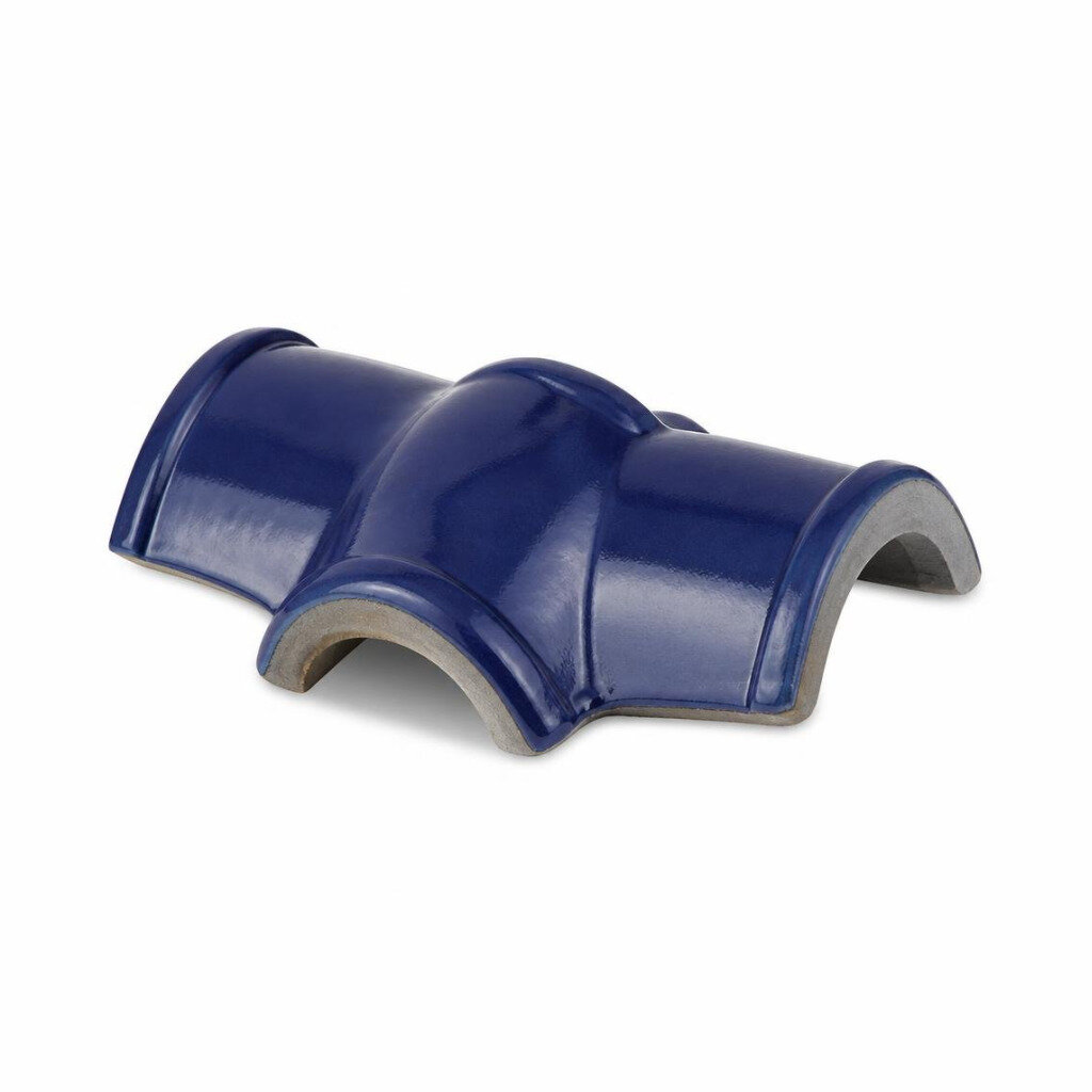 GCI GLAZED RIDGE CONNECTING STD. TILE - OCEAN BLUE
