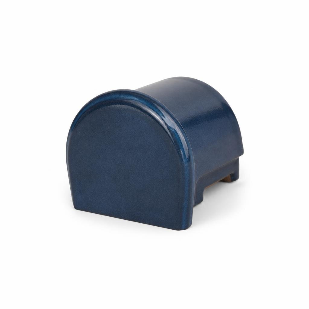 GCI GLAZED RIDGE END CAP - OCEAN BLUE