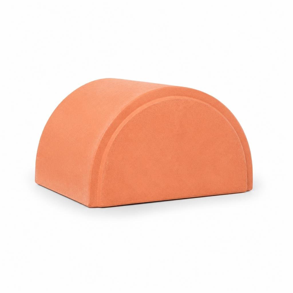 GCI GLAZED RIDGE END CAP - PEACH