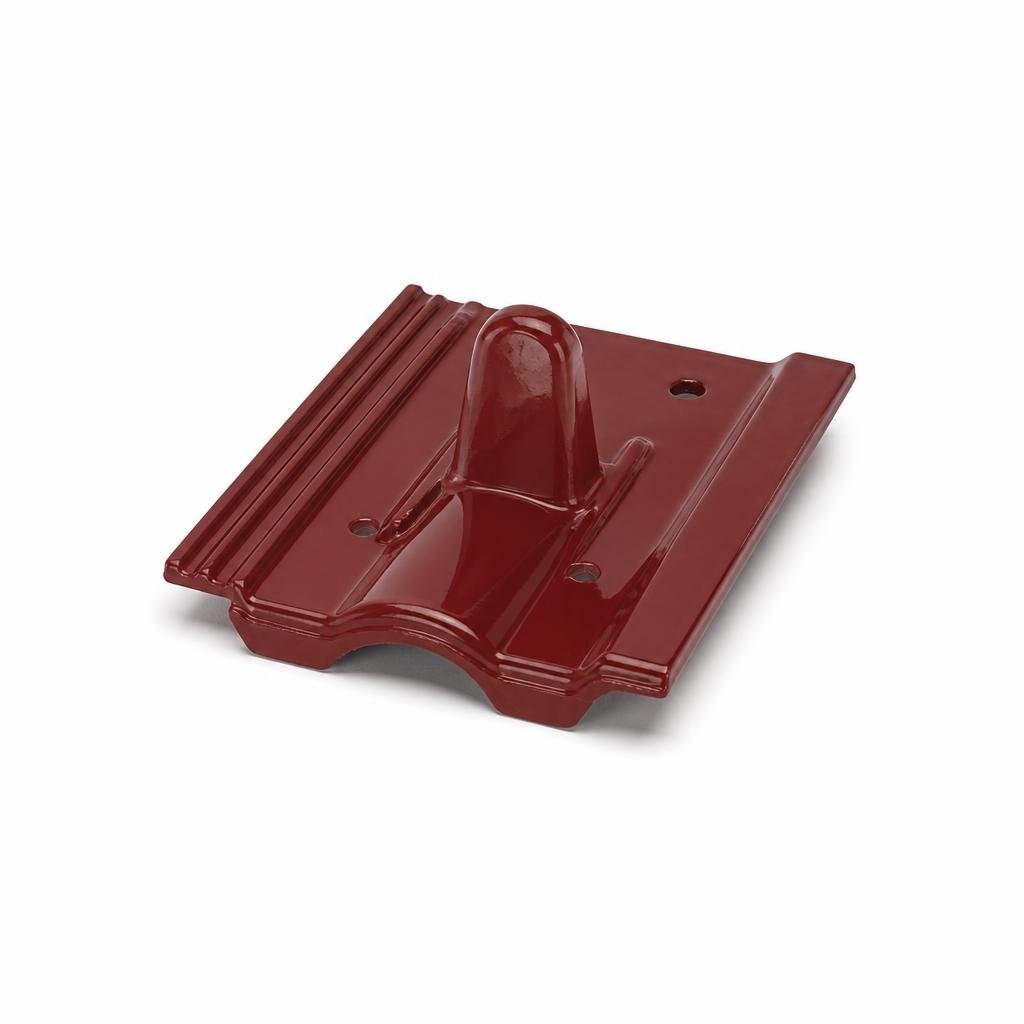 GCI GLAZED SNOW STOPPER TILE - MAROON