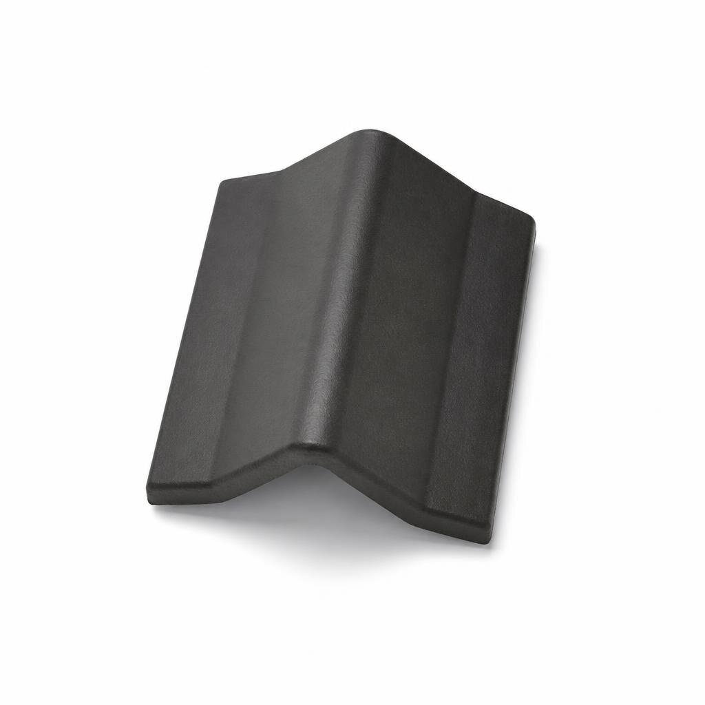 GCI MARSEILLE ANGULAR RIDGE TILE - EARTY BLACK