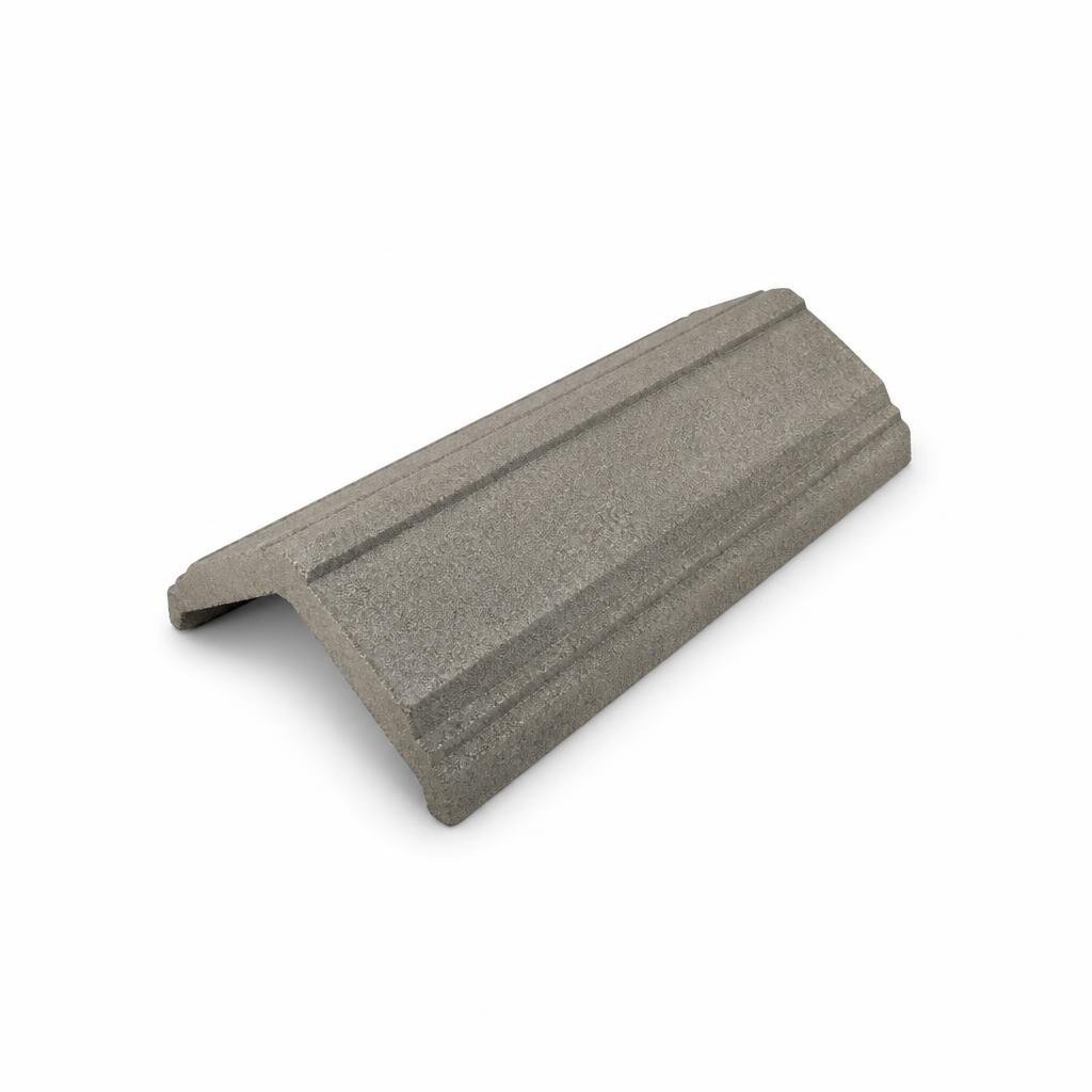 GCI MARSEILLE ANGULAR RIDGE END - SATIN GREY