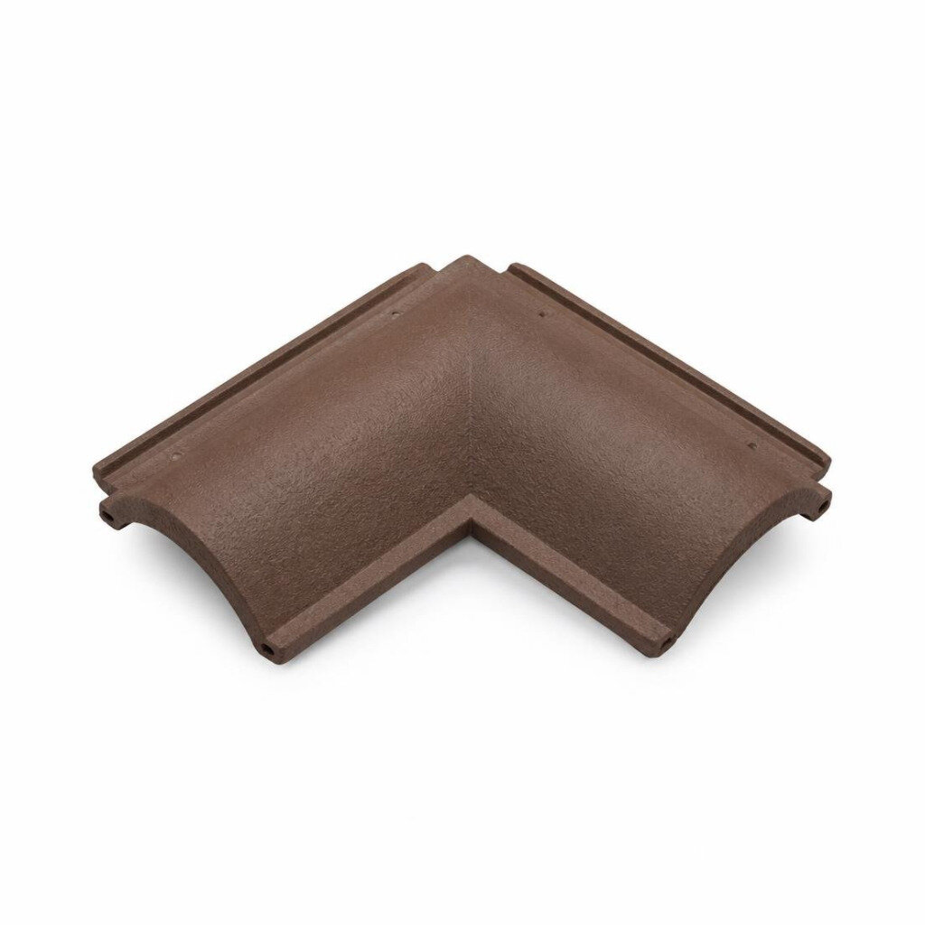 GCI MARSEILLE ANGULAR RIDGE ELBOW - MARRON