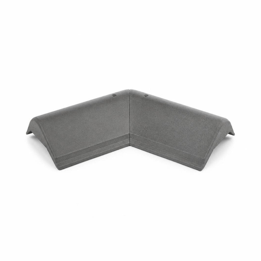 GCI MARSEILLE ANGULAR RIDGE ELBOW - SATIN GREY
