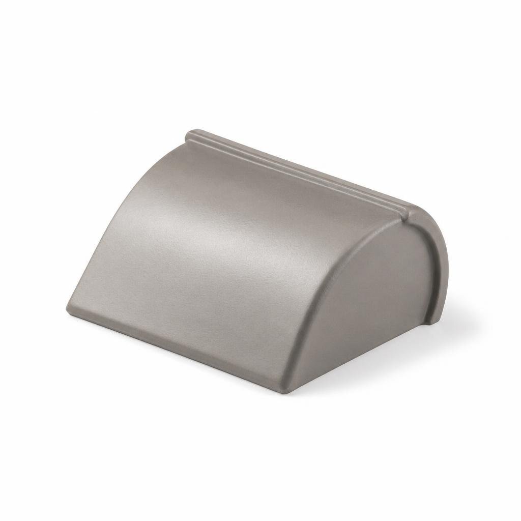 GCI MARSEILLE HIP END CAP - SATIN GREY