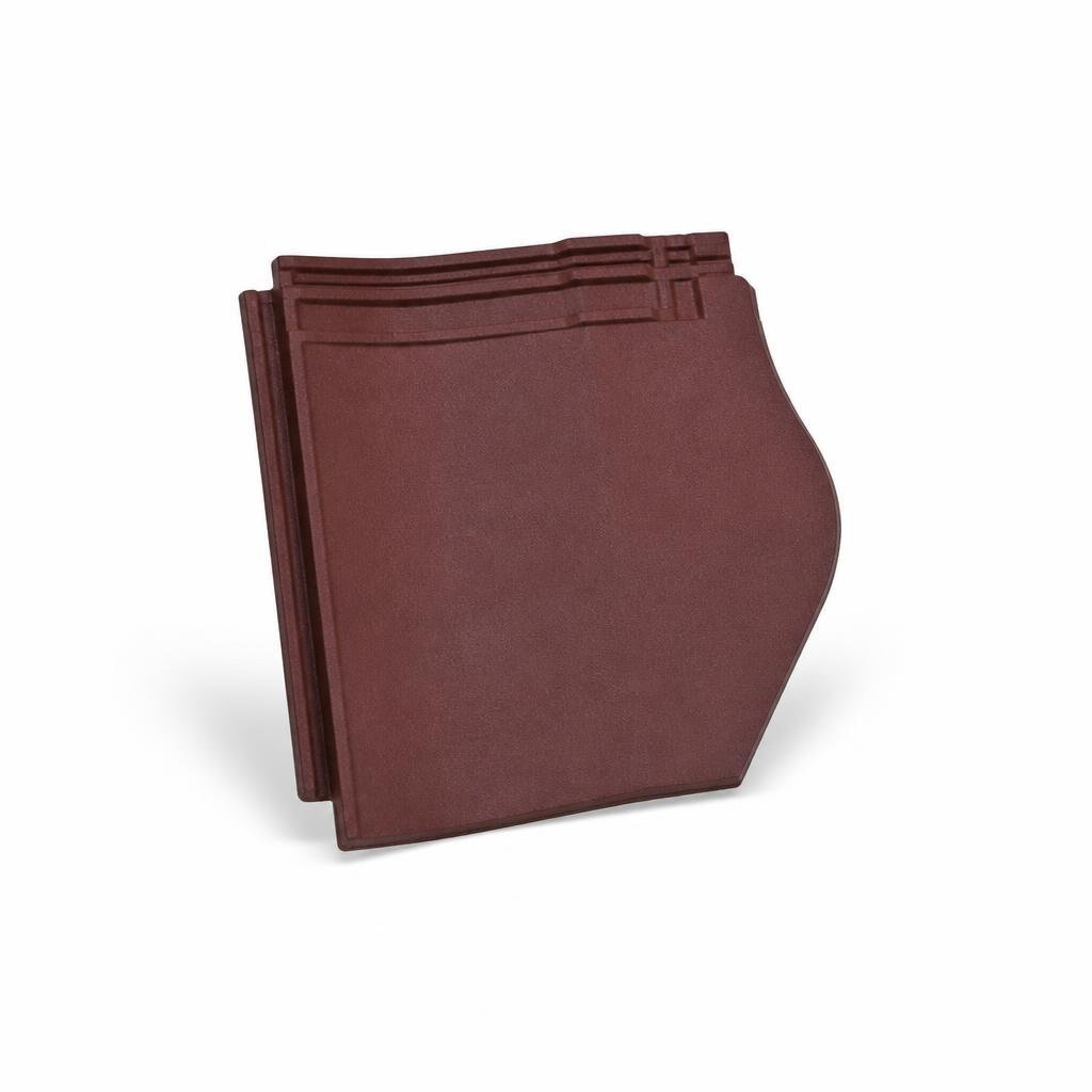 GCI MARSEILLE ANGULAR HIP TILE - MAROON