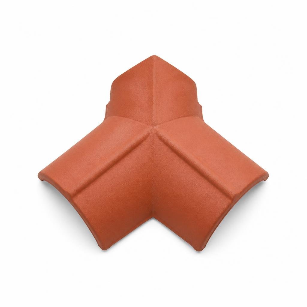 GCI MARSEILLE ANGULAR HIP END - NATURAL RED