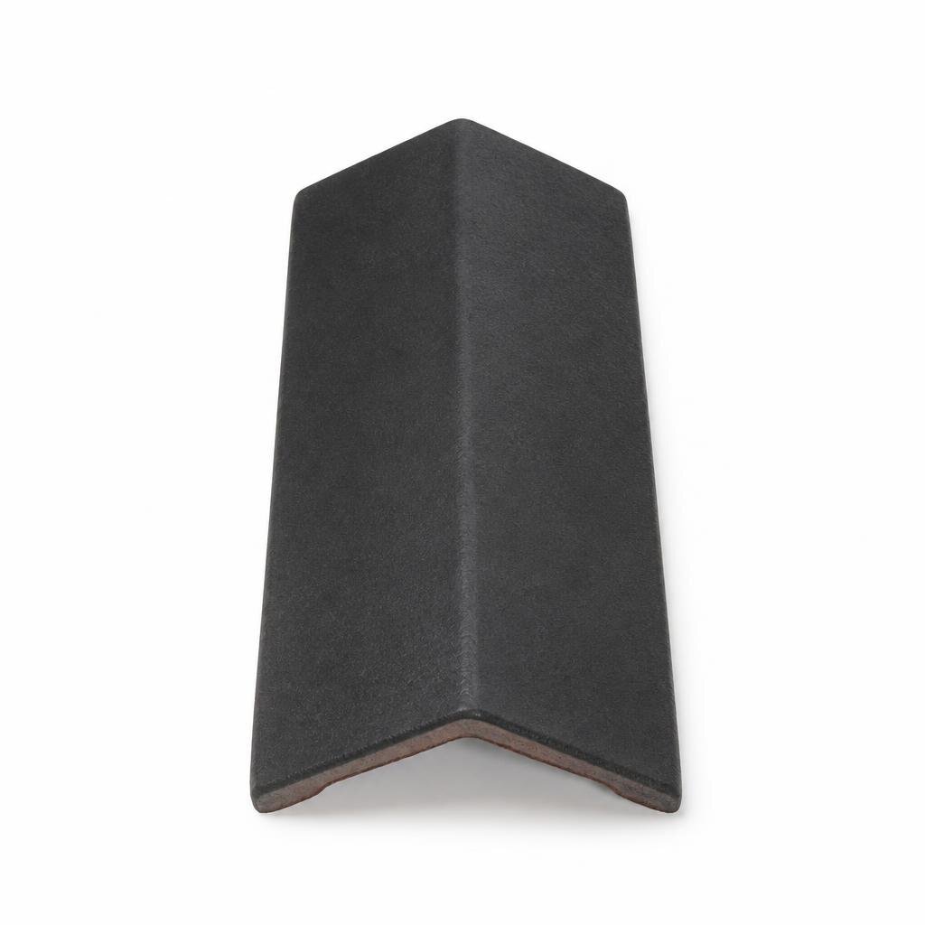 GCI MARSEILLE TAPER V-SHAPE VERGE TILE-EARTY BLACK